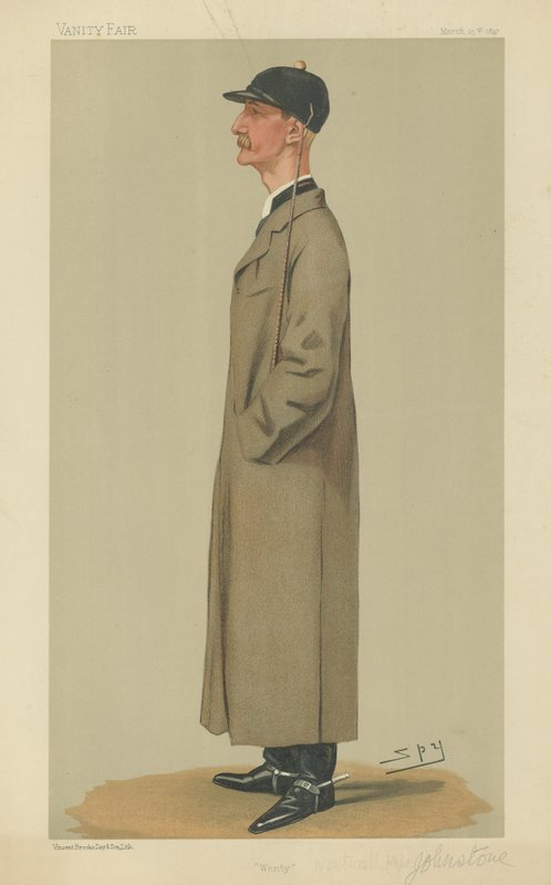 Wentworth kapitány William Hope Johnstone alkotó: Leslie Matthew Ward