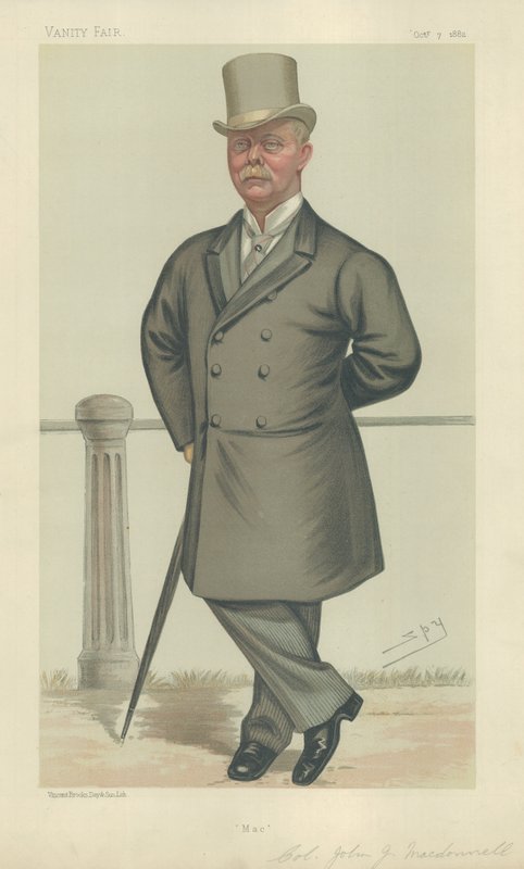 John J MacDonnell ezredes alkotó: Leslie Matthew Ward