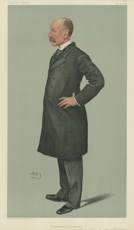 Sir Arthur Bigge ezredes alkotó: Leslie Matthew Ward