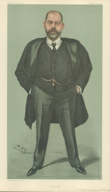 Dr. Robert Henry Scanes Spicer, Rhinology, 1902. március 20., Vanity Fair rajzfilm alkotó: Leslie Matthew Ward
