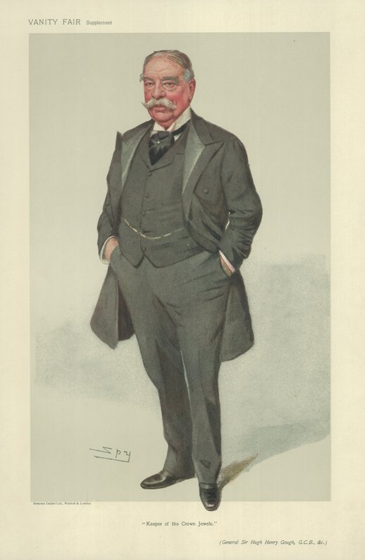 Sir Hugh Henry Gough tábornok alkotó: Leslie Matthew Ward