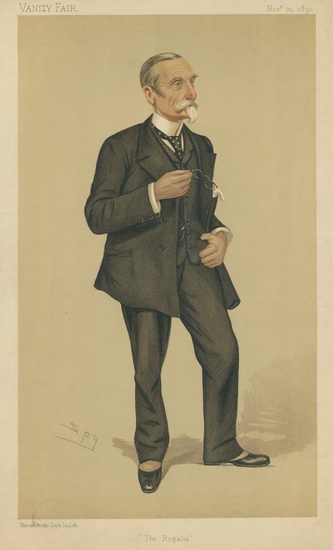 Sir Michael Anthony Shrapnel Biddulph tábornok alkotó: Leslie Matthew Ward