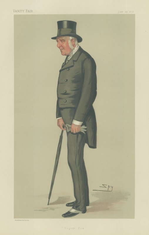 George Sackville Frederick Lane-Fox alkotó: Leslie Matthew Ward
