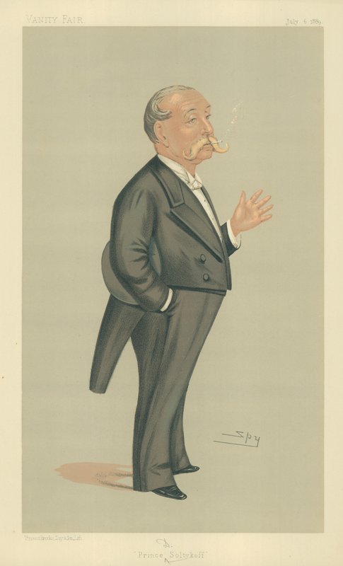 HSH Demtrey Soltykoff herceg, Soltykoff herceg, 1889. július 6., Vanity Fair rajzfilm alkotó: Leslie Matthew Ward