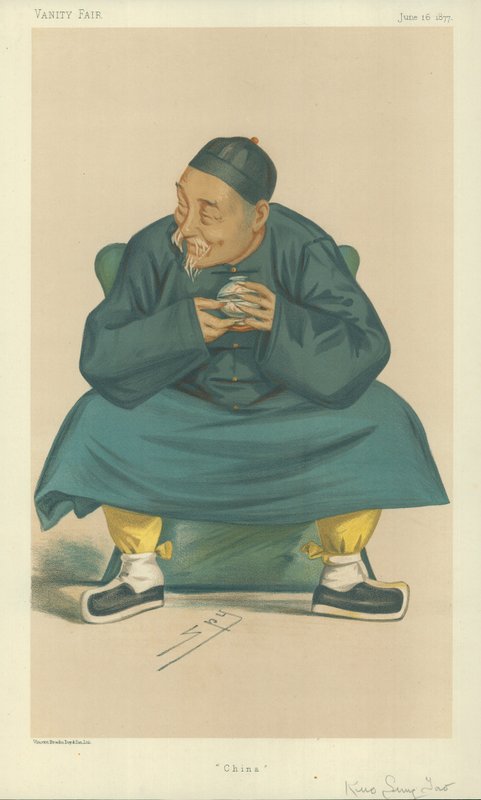Őexcellenciája Kuo Sun Tao, Kína, 1877. június 16., Vanity Fair rajzfilm alkotó: Leslie Matthew Ward