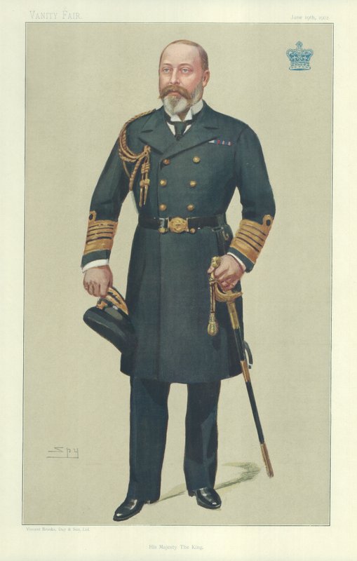 Őfelsége Edward király VII alkotó: Leslie Matthew Ward