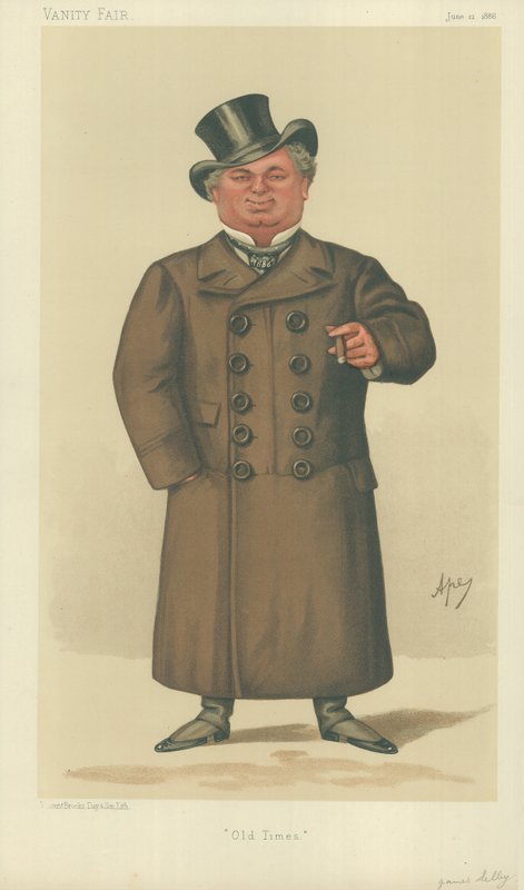 James Selby, Old Times, 1886. június 12., Vanity Fair rajzfilm alkotó: Leslie Matthew Ward