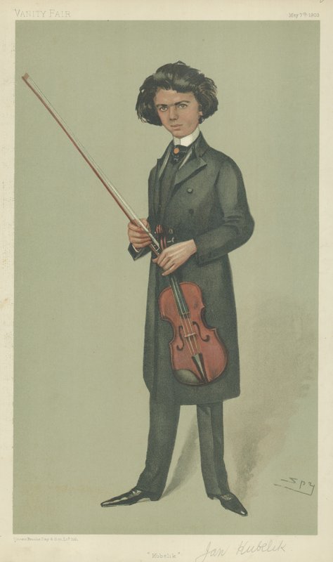 Jan Kubelik alkotó: Leslie Matthew Ward