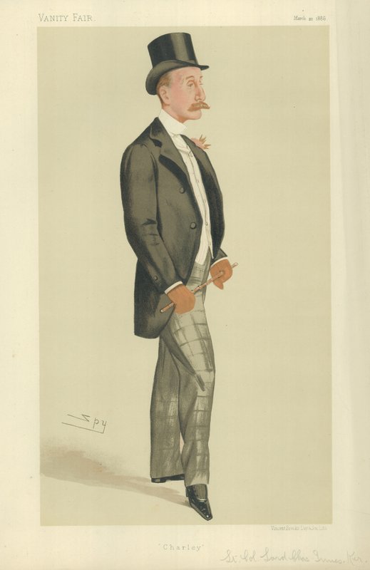 Lord Charles John Innes-Ker alezredes alkotó: Leslie Matthew Ward