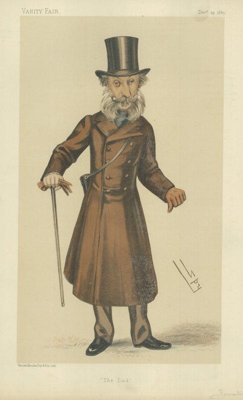 Henry Townshend Forester alezredes alkotó: Leslie Matthew Ward