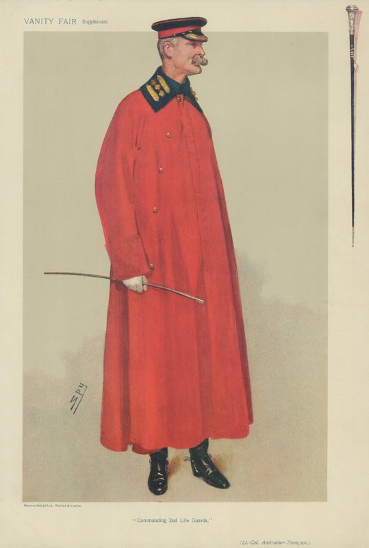 John Anstruther-Thomson alezredes alkotó: Leslie Matthew Ward