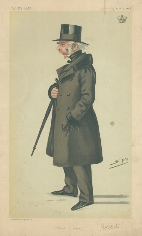 Lord Robartes, East Cornwall, 1882. február 4., Vanity Fair karikatúra alkotó: Leslie Matthew Ward