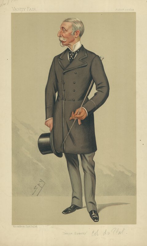 Charles Taylor Du Plat vezérőrnagy alkotó: Leslie Matthew Ward