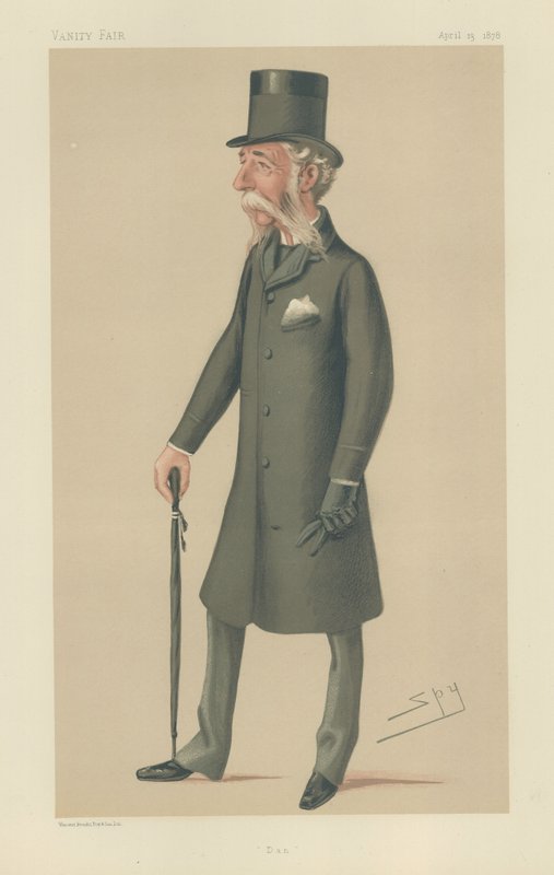 Sir Daniel Lysons vezérőrnagy alkotó: Leslie Matthew Ward