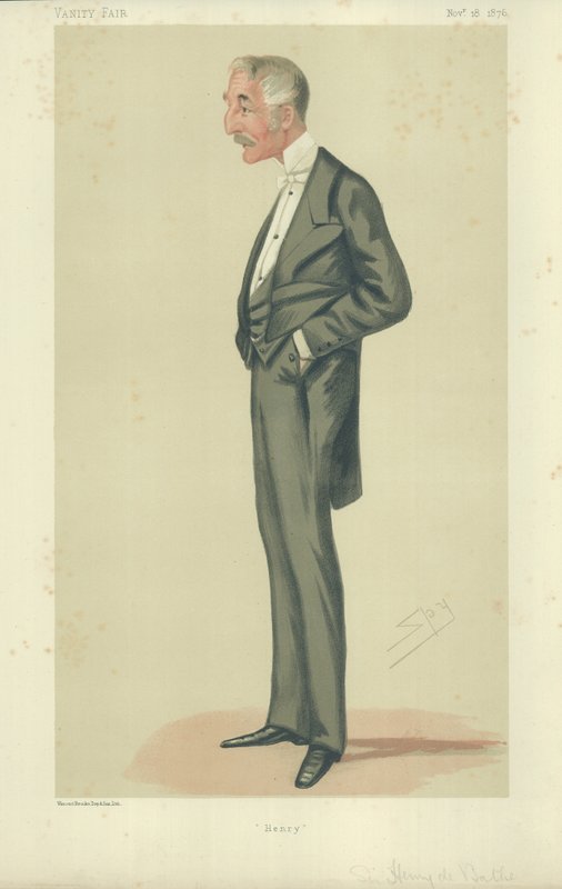 Sir Henry Percival de Bathe vezérőrnagy alkotó: Leslie Matthew Ward