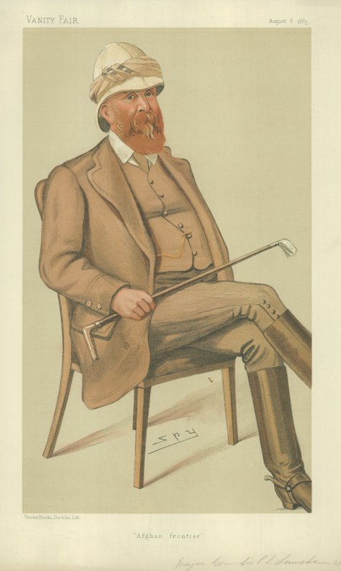 Sir Peter Stark Lumsden vezérőrnagy alkotó: Leslie Matthew Ward