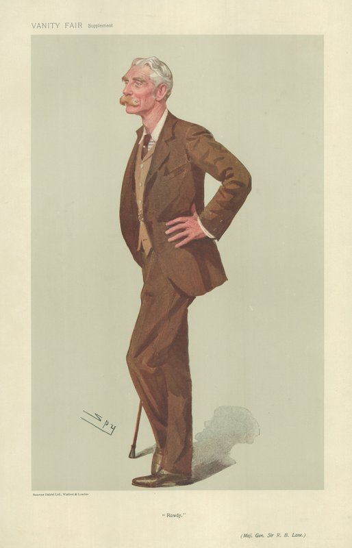 Sir Robert Bertram Lane vezérőrnagy alkotó: Leslie Matthew Ward