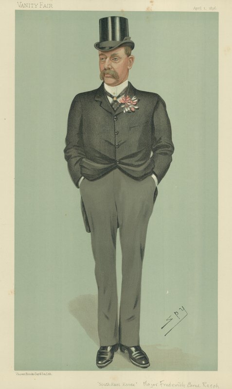 Frederick Carne Rasch őrnagy alkotó: Leslie Matthew Ward