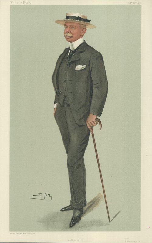 Herbert Plumer vezérőrnagy alkotó: Leslie Matthew Ward
