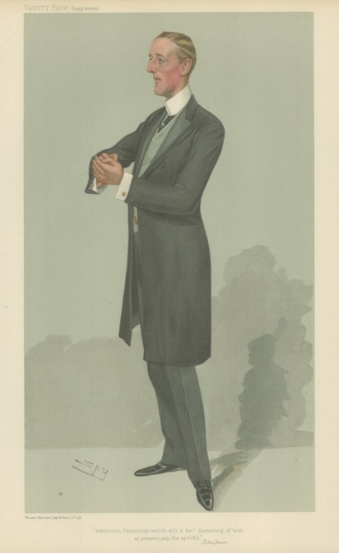 J E B Seely őrnagy alkotó: Leslie Matthew Ward
