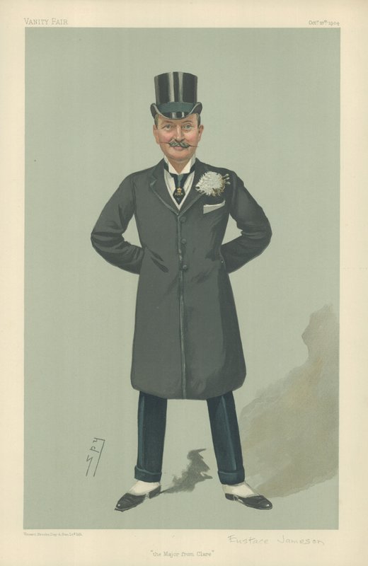 John Eustace-Jameson őrnagy alkotó: Leslie Matthew Ward