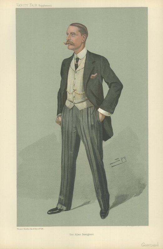 William Eden Evans-Gordon őrnagy alkotó: Leslie Matthew Ward