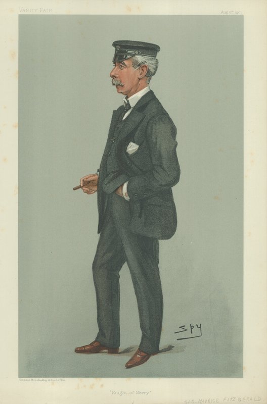 Maurice Fitzgerald, Kerry lovagja alkotó: Leslie Matthew Ward
