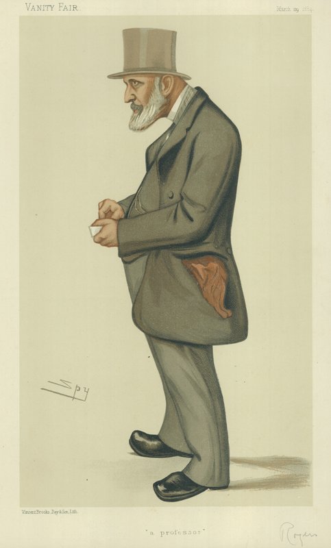 James Edwin Thorold Rogers úr alkotó: Leslie Matthew Ward