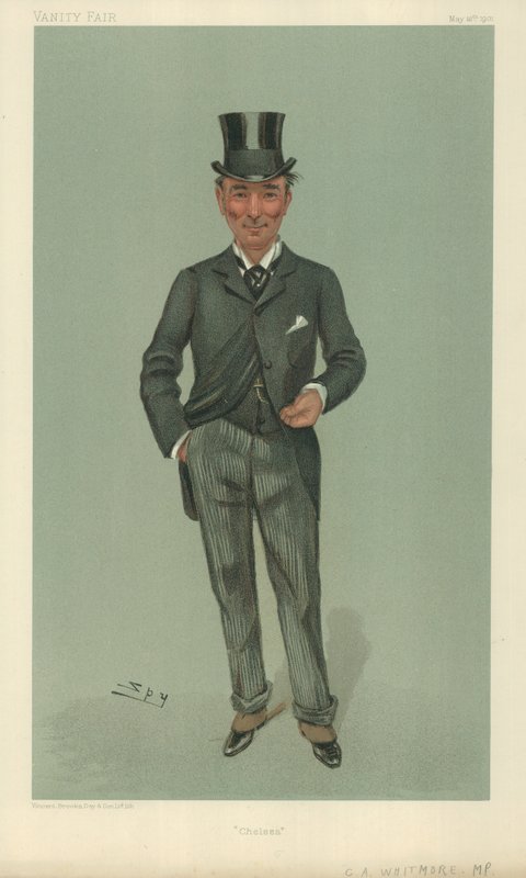 Charles Algernon Whitmore, Chelsea, 1901. május 16., Vanity Fair rajzfilm alkotó: Leslie Matthew Ward
