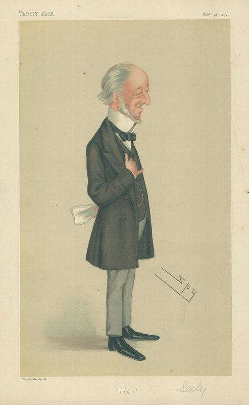 Mr. Charles Seely, Disznók, 1878. december 21., Vanity Fair rajzfilm alkotó: Leslie Matthew Ward