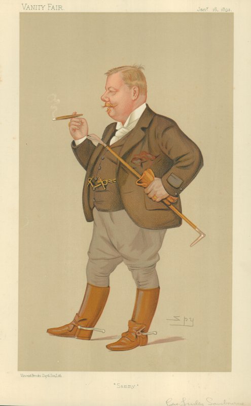Mr Edward Linley Sambourne, Sammy, 1892. január 16., Vanity Fair rajzfilm alkotó: Leslie Matthew Ward