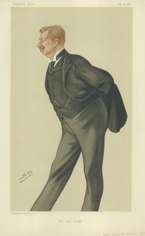 George Granville Leveson-Gower úr alkotó: Leslie Matthew Ward