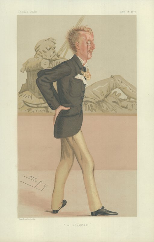George Granville Leveson-Gower úr alkotó: Leslie Matthew Ward
