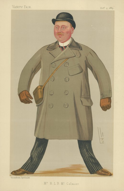 Harry Leslie Blundell McCalmont úr alkotó: Leslie Matthew Ward