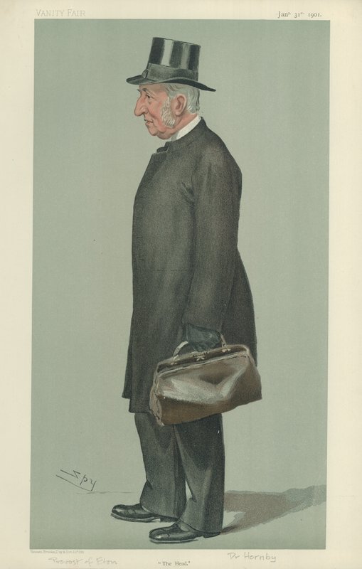 J. J. Hornby úr, Eton tartományfőnöke alkotó: Leslie Matthew Ward