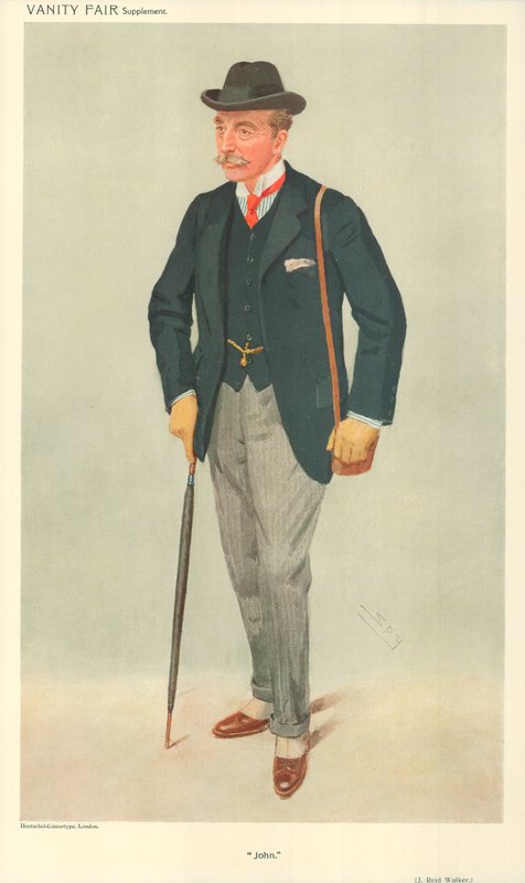 Mr J Reid Walker, John, 1909. május 12., Vanity Fair karikatúra alkotó: Leslie Matthew Ward