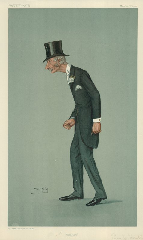 Mr Percy Melville Thornton, Clapham, 1900. március 22., Vanity Fair karikatúra alkotó: Leslie Matthew Ward