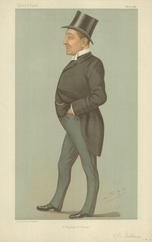 R Burdon Haldane úr alkotó: Leslie Matthew Ward