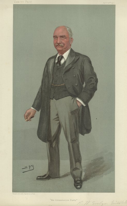 Richard William Evelyn Middleton alkotó: Leslie Matthew Ward