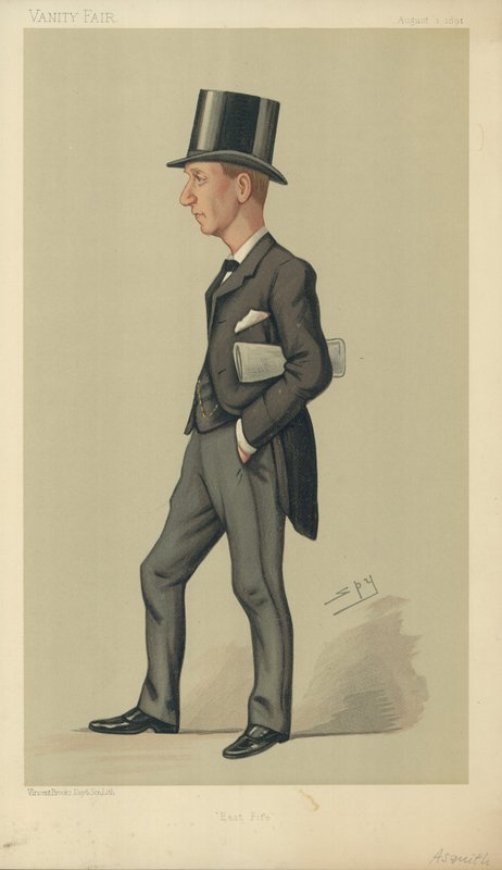 Jobb úr, Herbert Henry Asquith alkotó: Leslie Matthew Ward