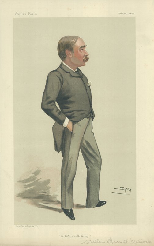 W. H. Mallock úr alkotó: Leslie Matthew Ward