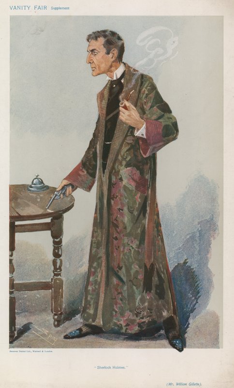 William Gillette úr alkotó: Leslie Matthew Ward