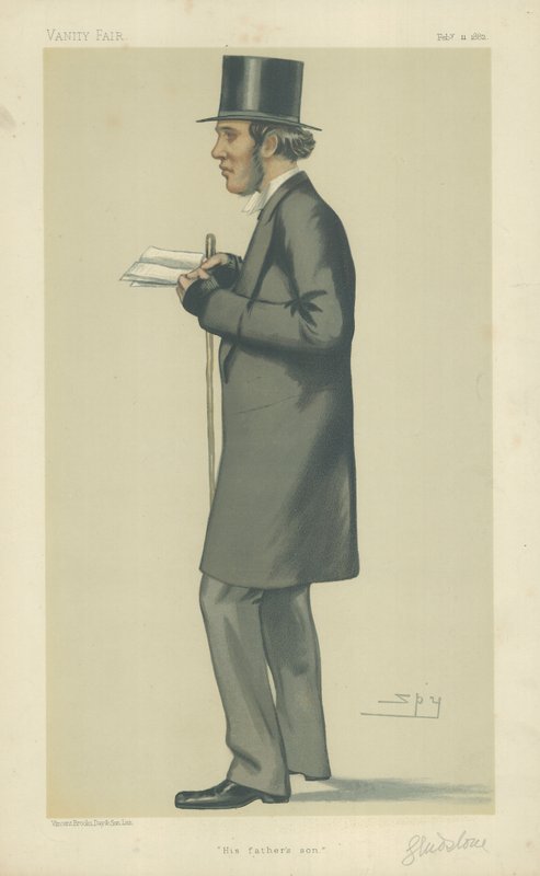 William Henry Gladstone úr alkotó: Leslie Matthew Ward