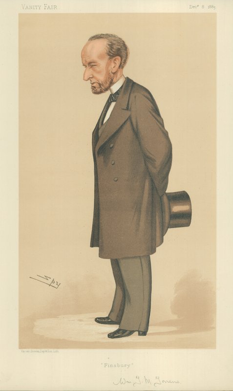 Mr William McCullagh Torrens, Finsbury, 1883. december 8., Vanity Fair rajzfilm alkotó: Leslie Matthew Ward