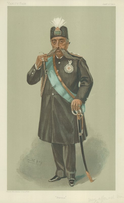 Muzaffer-Ed-Din, Perzsia sahja alkotó: Leslie Matthew Ward
