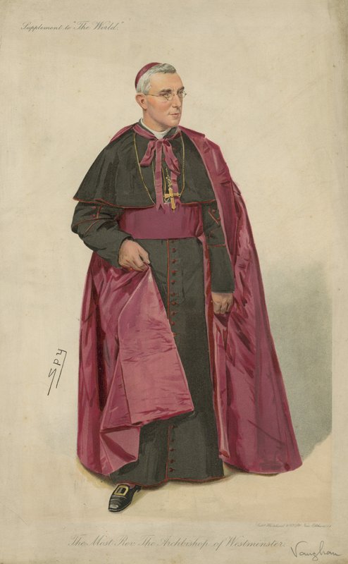 Herbert Vaughan portréja alkotó: Leslie Matthew Ward