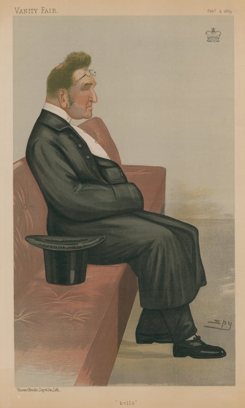 Lord Grimthorpe portréja alkotó: Leslie Matthew Ward