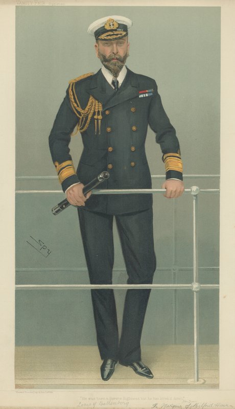 Lajos battenbergi herceg alkotó: Leslie Matthew Ward
