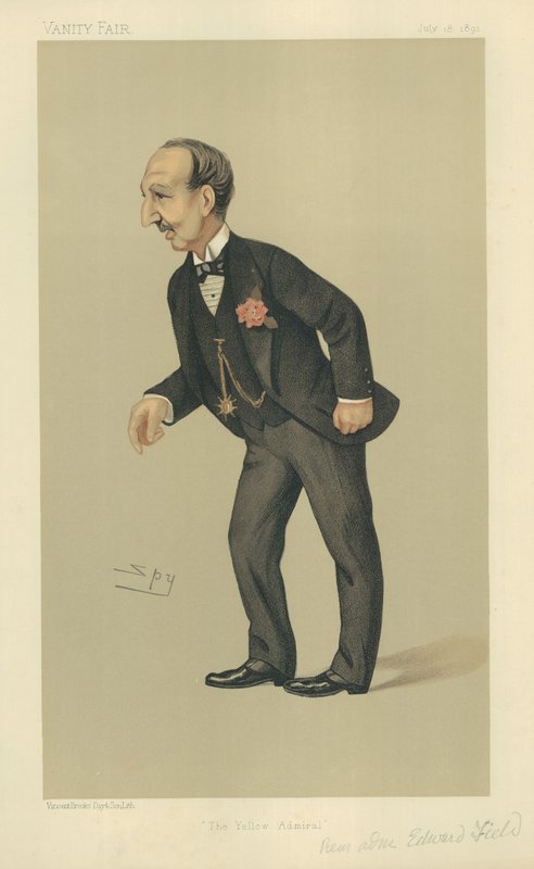 Edward Field ellentengernagy alkotó: Leslie Matthew Ward