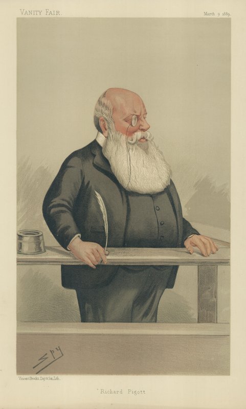 Richard Pigott alkotó: Leslie Matthew Ward